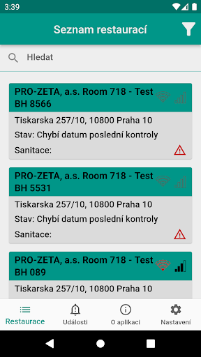 Android application BeerHub screenshort