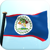 Belize Flag 3D Free Wallpaper icon