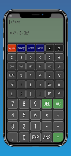 Equation Calculator Screen 2