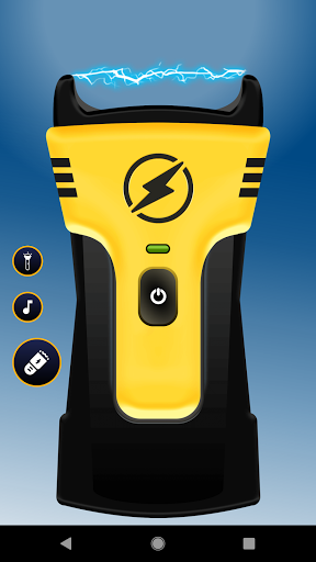 Android application Electric Stun Gun Simulator - screenshort
