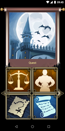 Solo RPG Oracle - Basic Screen 2