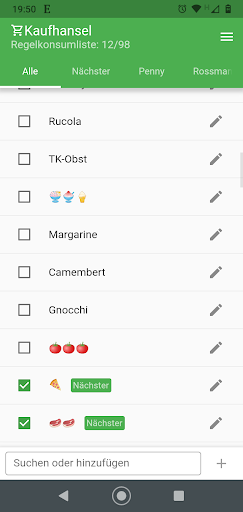 Android application Kaufhansel screenshort