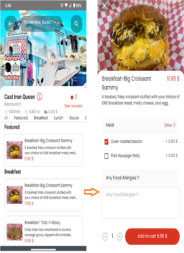 Android application Buckley Market Manager screenshort