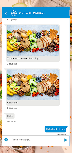 Lya Dietitian Screen 3