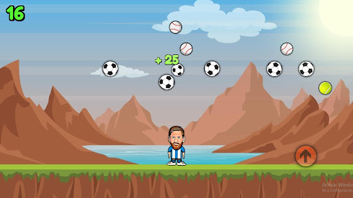 Keepie uppies with Messi Screen 2