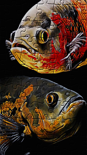 Oscar Fish Jigsaw Puzzle Screen 2