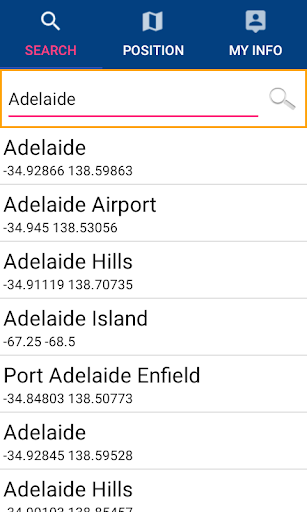 Boating Adelaide GPS Charts Screen 2