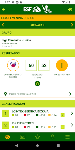 Android application ESF screenshort