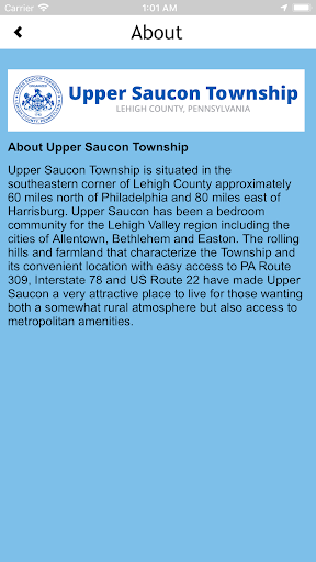Upper Saucon Screen 2