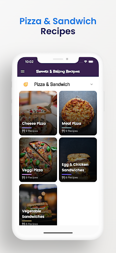 Screenshot of Sweet & Baking Recipes Offline