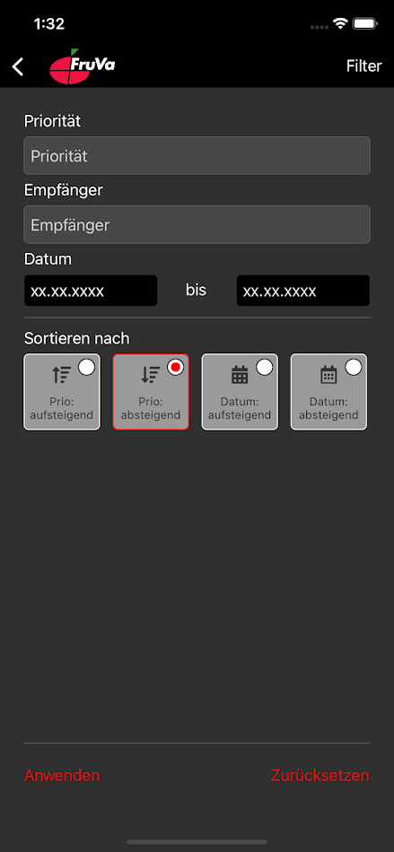 #1. FruVa Messages (Android) Podle: FruVa Fruchtimport GmbH & Co. KG