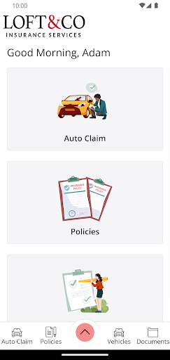 Loft & Co Insurance Service Screen 2