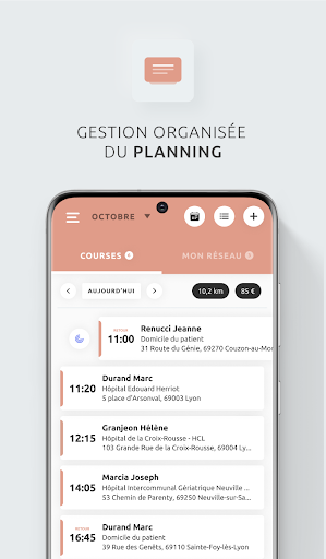 Android application Caree screenshort