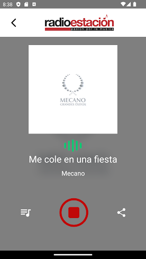 Radio Estación Screen 2