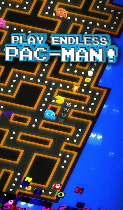 Download PAC-MAN 256 - Endless Maze (MOD money/unlocked)