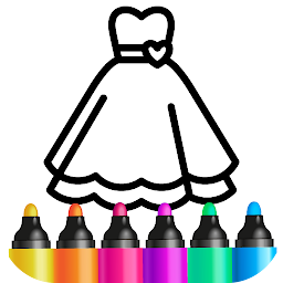 Slika ikone Bini Game Drawing for kids app