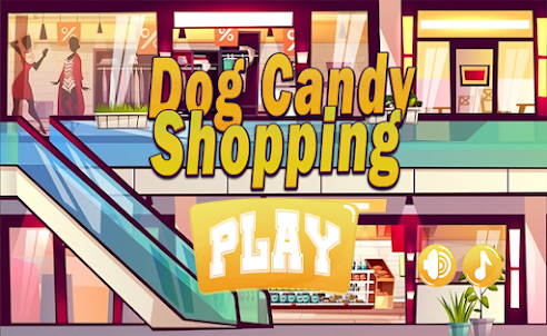Dog Candy Shopping Game