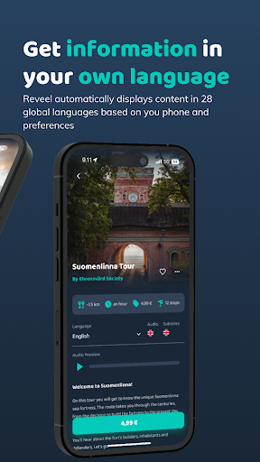 Reveel - Explore Destinations Screen 2