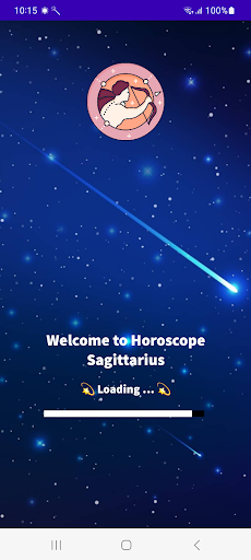 Android application Horoscope Sagittarius 2024 screenshort