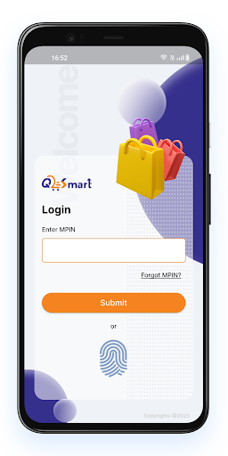Android application Q2SRetailer screenshort