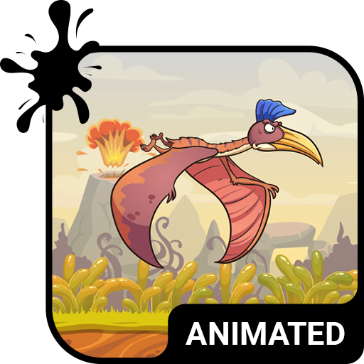Prehistoric Animated Keyboard logo