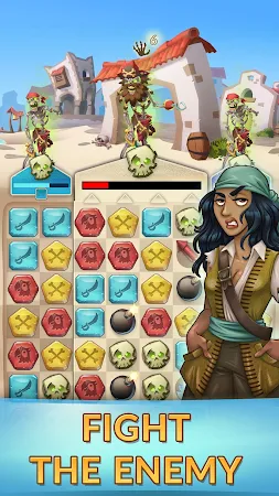 Game screenshot Puzzle Colony: Pirate Match‑3 hack