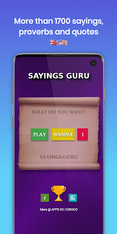 Sayings Challenge - Screenshot 1