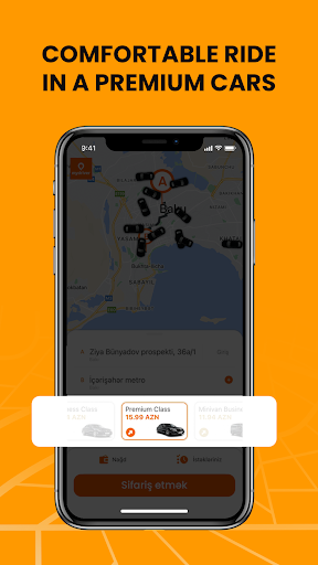 MyDriver - Premium taxi Baku Screen 3