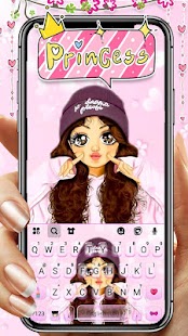 Pink Cute Girl Theme Screenshot