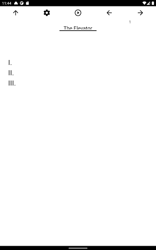Book, The Elevator Screen 3