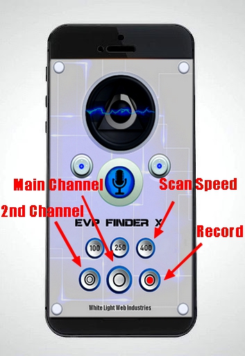 Android application EVP Finder X Spirit Box screenshort