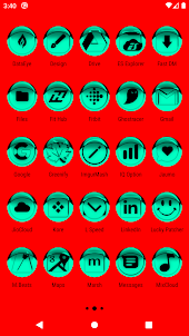 Teal Icon Pack Style 1
