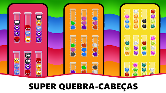 Baixar e jogar Sortball Puzzle - Color Match Ball Sorting Game no PC com  MuMu Player