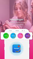 screenshot of Messenger for All Message Apps