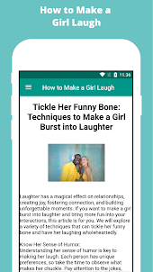 How to Make a Girl Laugh