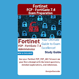 Obraz ikony: Fortinet FCP - FortiGate 7.4 Administrator Exam Preparation - NEW: Ace your Fortinet FCP_FGT_AD-7.4 exam on your first attempt with the latest questions, detailed explanations, and references.
