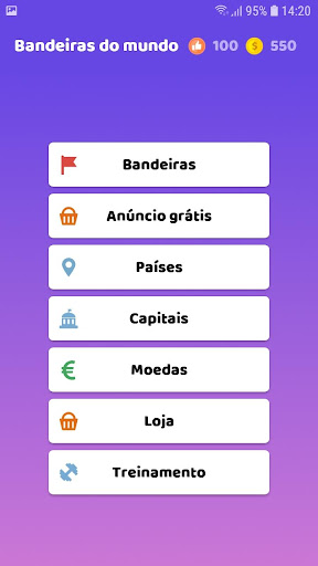 Visualização do aplicativo