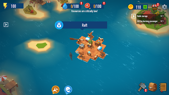 Grand Survival - Raft Games Screenshot