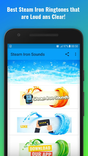Android application Steam Iron Sounds screenshort
