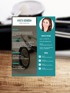 Resume Builder, Resume Creator Bildschirmfoto