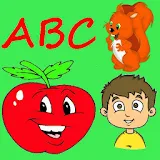 Kids Learning Alphabets,fruits icon