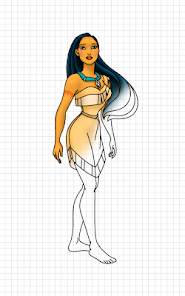 Captura de Pantalla 8 Cómo dibujar princesa android