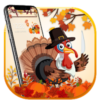 Happy Thanksgiving turkey theme
