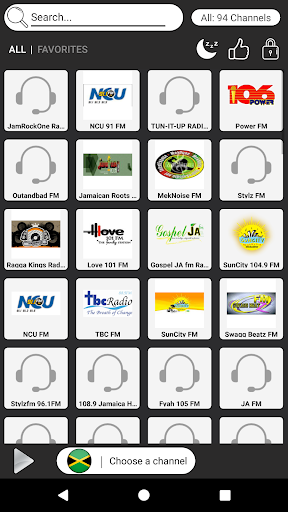 Android application Jamaica Radio Stations - AM FM screenshort