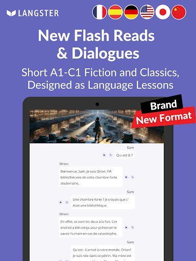 Screenshot of Langster: Language Learning