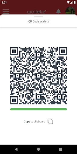 Walletz Screen 2