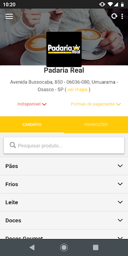 Padaria Real Screen 2