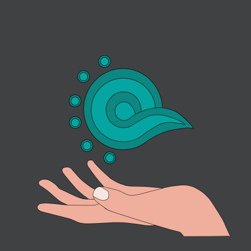 Kamatlama ( LSM y Nahuatl) logo
