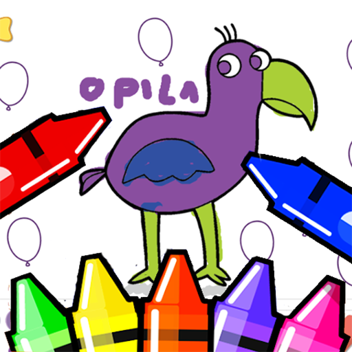 Opila Garten Drawing coloring