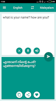screenshot of Malayalam-English Translator